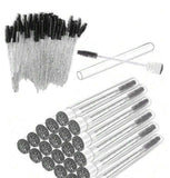 Goupillons pour extensions de cils Black 10 Pcs