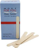 More for you Spatule en bois jetables 100 Pcs