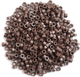 Micro Anneaux Chatain Clair