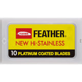Feather Lames De Rasoir Double Edge 10pcs