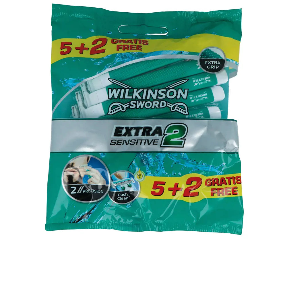 Rasoir Wilkinson Extra 2 Sensitive 5 +2Pcs