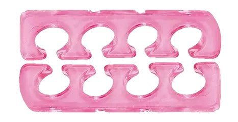 Sibel Écarteur d'Orteils en Silicone - 2 Pièces Fluo Fuchsia