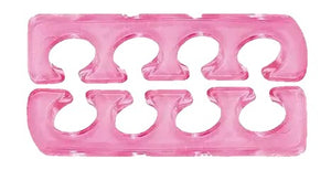 Sibel Écarteur d'Orteils en Silicone - 2 Pièces Fluo Fuchsia
