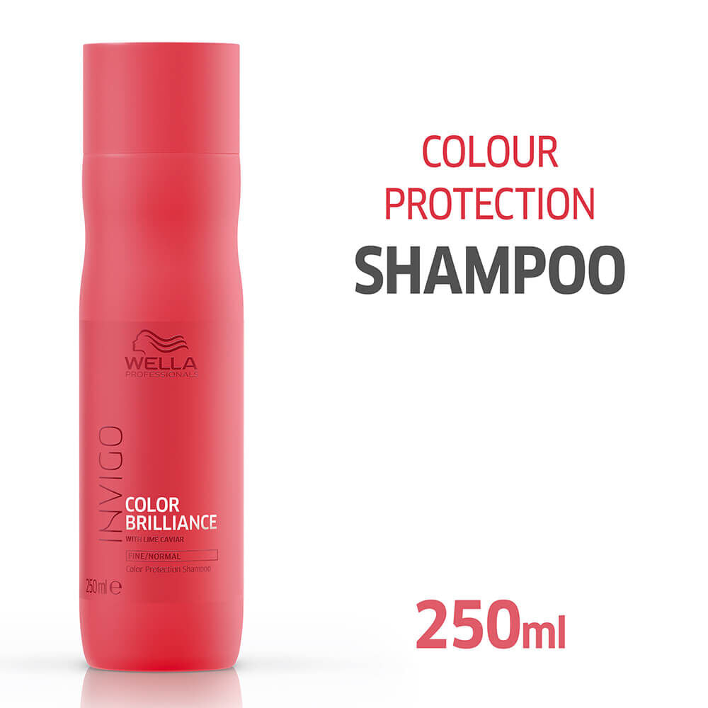 Wella Invigo Color Brilliance Shampoing Pour Cheveux Fins/Normaux 250 ml