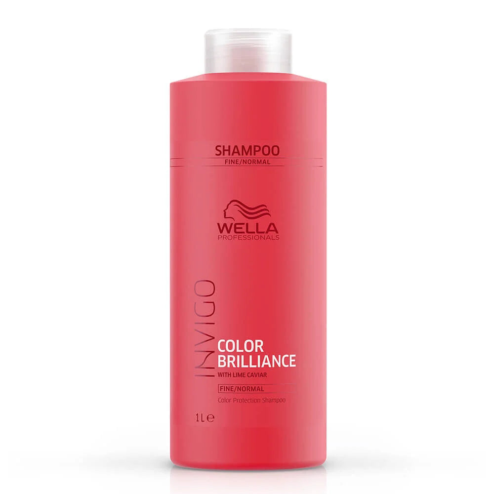 Wella Invigo Color Brilliance Shampoing Pour Cheveux Fins/Normaux 1000 ml
