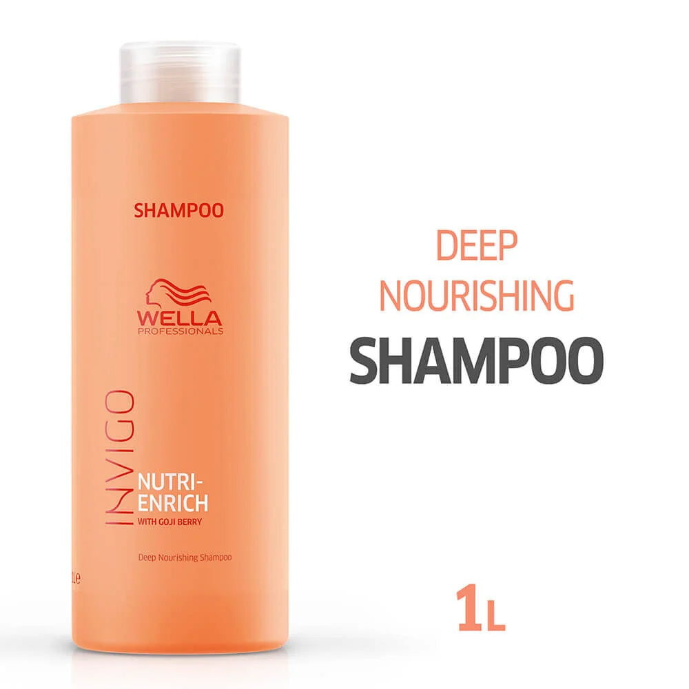 Wella Professionals Invigo Nutri-Enrich Shampoing 1000 ml