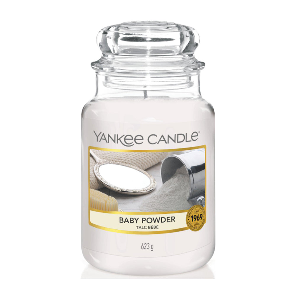 Yankee Candle Baby Powder Grande Jarre 623g