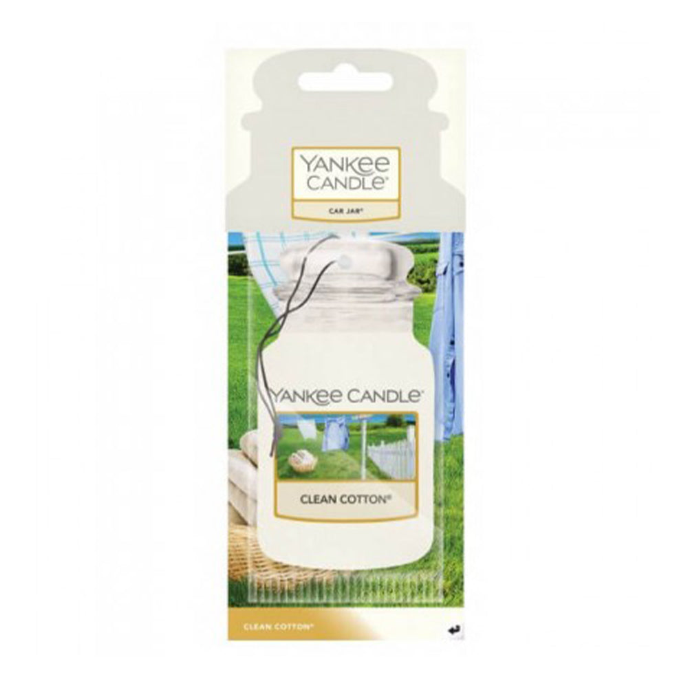 Yankee Candle Classic Clean Cotton Parfum pour Voiture