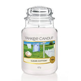Yankee Candle Clean Cotton Grande Jarre 623g