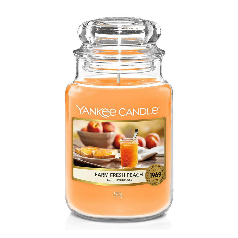 Yankee Candle Farm Fresh Peach Grande Jarre 623g