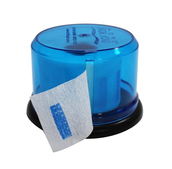 More for you Neck Strip Plastic Dispenser Blue & Black Color