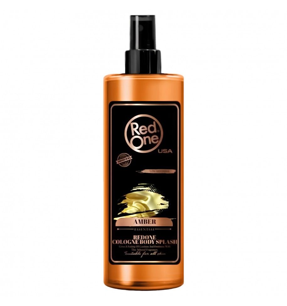 Red One Cologne Body Splash Amber 400ml
