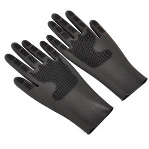 GANTS SILICONE MASSAIR NOIRS - - Yolo Cosmetic - hbb24